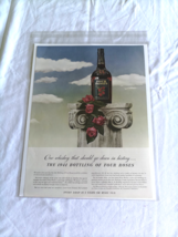 1941 Color Ad Four Roses Whiskey &quot;One That Should Go Down in History &quot; - $184.10 MXN