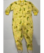 Vintage Carters Boys Jama-Blanket Sleeper Pajamas Dinosaurs Lions Fleece... - $65.17