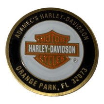 Harley Davidson Motorcycle Dealer Adamec Oil Stick Dip Dot Orange Park, ... - £11.00 GBP