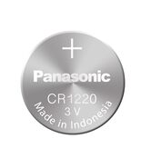 PANASONIC BATTERIES - CR1220 - BATTERY, LITHIUM, 3V, COIN CELL - $10.35