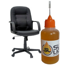 Slick Liquid Lube Bearings Synthetic Oil for Squeaky Office Chairs &amp; Equ... - £7.68 GBP+