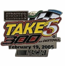 2005 Hershey’s Take 5 300 Daytona Speedway Florida NASCAR Race Lapel Hat Pin - £6.35 GBP