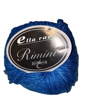 Ella Rae Rimini Cotton Viscose Silk DK Yarn 11 Indigo Denim Blue - £4.74 GBP