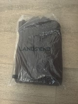 NWT Lands End Drifter  Wine Cotton 1/4 zip Cable Knit Pullover Mens Swea... - $22.00