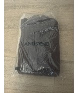 NWT Lands End Drifter  Wine Cotton 1/4 zip Cable Knit Pullover Mens Swea... - $22.00