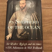 The Shepherd of The Ocean by JH Adamson HCDJ 1969 Sir Walter Raleigh 2nd Printin - £7.59 GBP