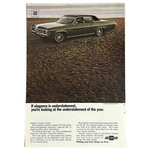 Vintage 1969 Chevrolet Impala Custom Coupe New Car Magazine Print Ad 7 x 10 - $7.57