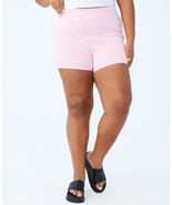 MSRP $35 Cotton On Plus Size Active Summer Knit Bike Short Pink Size 12 - $15.59 CAD