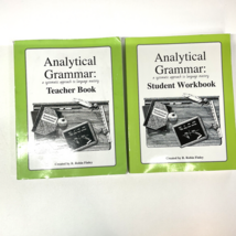 Analytical Grammar Teacher Book &amp; Student Workbook SET, Robin Finley NO ... - £71.45 GBP