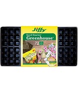 Jiffy Seed Starting Greenhouse with 72 Biodegradable 36mm Peat Pellets a... - $32.59 CAD