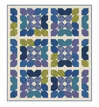 Turtle Bay Quilt Kit 70in x 80in - $108.00