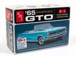 AMT 1965 Pontiac GTO 2T 1/25th Scale Model Kit, White (AMT1191M) - £23.16 GBP