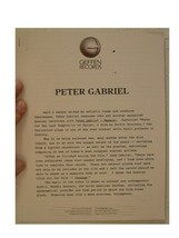 Peter Gabriel Press Kit Passion - $497.38 MXN