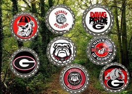 Georgia Bulldogs dawgs refrigerator magnets lot of 8 cool collectibles M... - $9.89