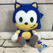 Sonic The Hedgehog Toy Factory Plush Stuffed Animal with Tags  - £12.61 GBP