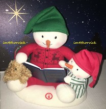 Hallmark 2019 Story Time Snowman Plush Jingle Pals - £40.05 GBP