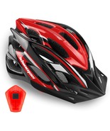 Shinmax Bicycle Helmet With Detachable Visor And Rear Light Is A Lightwe... - $41.94