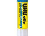 Uhu Colored Glue Stick, 1.41oz Blue, rubs on Blue &amp; Dries Clear, Washabl... - £18.58 GBP