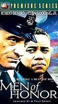 Men of Honor (VHS, 2001, Premiere Series) Robert Deniro Cuba Gooding, Jr. - $7.51
