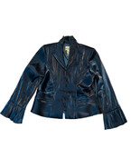 Vintage &quot;Another Thyme&quot; Shirt Blouse Sheer Sleeves Mid Evil Festival Cos... - $320.43 MXN