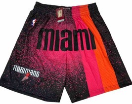 Miami Heat Shorts Mitchell &amp; Ness Mens XL Hardwood Classics NBA Throwback NWT - $59.99