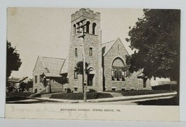 Spring Grove Pa Reformed Church c1906 to Codorus Penna Postcard N16 - £11.18 GBP