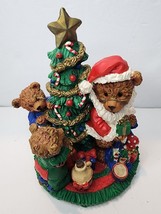 VTG HOLLYBEARY U.S.A. CHRISTMAS JUST BEARLY SOUTH OF THE NORTH POLE 1996... - $16.65