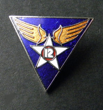 Usaf 12TH Af Twelfth Air Force Combat Command Lapel Pin Badge 1 Inch - £4.50 GBP