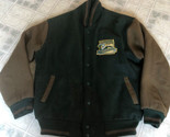 2003 Lambeau Field Rebirth of a Legend Wool Varsity Coat Green Brown Men... - $280.14