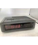 Sony Dream Machine ICF-C240 Black Dual Alarm Clock AM/FM Radio LED Display - £8.63 GBP