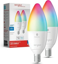 Sengled Alexa Light Bulb, Color Changing Candelabra Light Bulbs,, 2 Pack. - £36.71 GBP