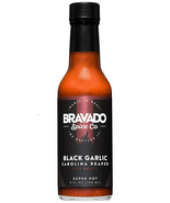 Black Garlic and Carolina Reaper Hot Sauce by  FEATURED on HOT ONES Glut... - $17.64