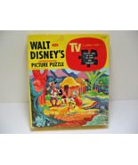 Vintage Jaymar Walt Disney&#39;s Interlocking Picture Puzzle A Jungle &quot;Snap&quot;... - $14.99