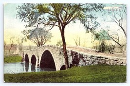 Postcard Stone Arch Bridge Leeds Catskills New York Bryant Union Publish... - £2.81 GBP