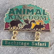 Disney Animal Kingdom Behind Scenes Backstage Safari Ride Elephant Dangle Pin - £10.35 GBP