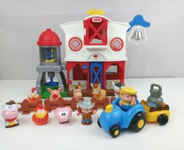 2019 Mattel Fisher Price Smart Stages Barn With Accessories Talking &amp; Si... - £22.98 GBP