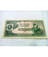 Burma Myanmar The Japanese Government 1 Rupee Japan Occupation - WWII 19... - £5.97 GBP