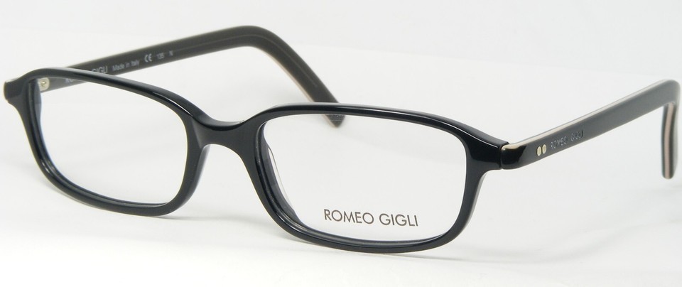 ROMEO GIGLI RG23204 BLACK EYEGLASSES GLASSES FRAME RG232 04 49-17-135mm ... - $64.33