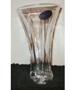 Clear Glass U.S.A. Crystal Lead DePlomb Vase  CENTERPIECE - $379.89 MXN