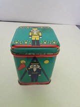 Holiday Candle Tin With Lid Nutcracker Soldier Christmas - £12.29 GBP