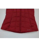Eddie Bauer EB650 Down Quilted Puffer Vest Red Full Zip Women’s Size XS ... - £19.75 GBP