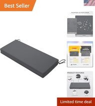 Outdoor Bench Cushion 59 x 18 Inch Waterproof Patio Furniture Cushions 3... - $80.18