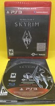  The Elder Scrolls V: Skyrim (PlayStation 3, 2011, PS3, G. Hits w/ Manual) - £6.40 GBP