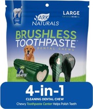 Ark Naturals Brushless Toothpaste Large Dental Dog Treats - $33.42