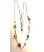 Stone 22&quot; Necklace, New from Bethlehem#HLYLND-064 - $273.81 MXN