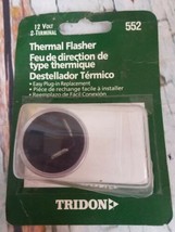 Carded Thermal Flasher Tridon 12 Volt 2 Terminal 552 - £8.59 GBP