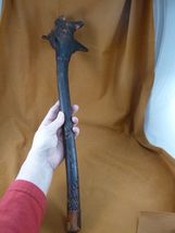 CLUB-7 Genuine Penobscot Native American Root club war weapon ceremonial... - $476.99