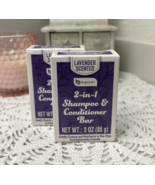 (2)  B-Pure Lavender Scented Shampoo &amp; Conditioner Bar 3 oz Ea - $9.49