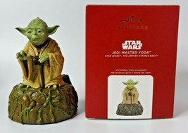 2020 Hallmark Star Wars Empire Strikes Back Jedi Master Yoda Ornament U58/4401 - £35.43 GBP