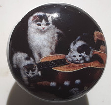 Ceramic Cabinet Knobs w/ Barn Cat #1 domestic - £4.22 GBP